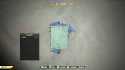 Spiked Electro Enforcer Mod Plan