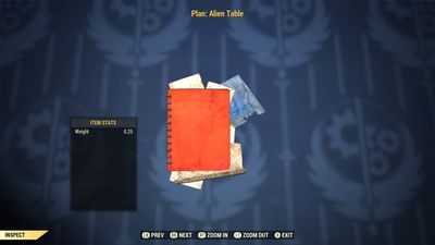 Alien Table Plan