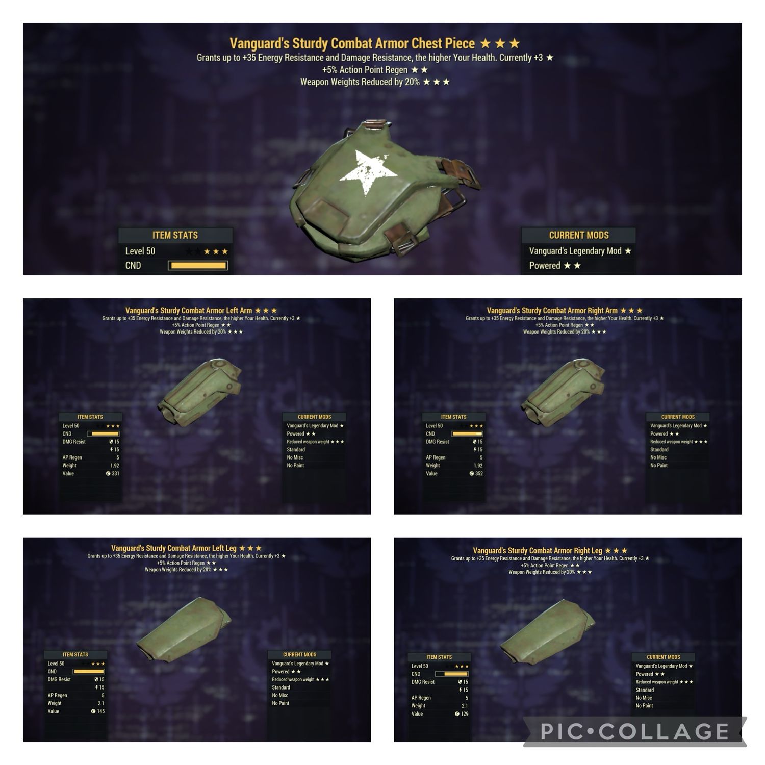 Vanguard AP WWR Combat Set