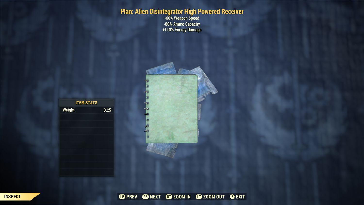 Alien Disintegrator Higher Power Receiver Mod Plan