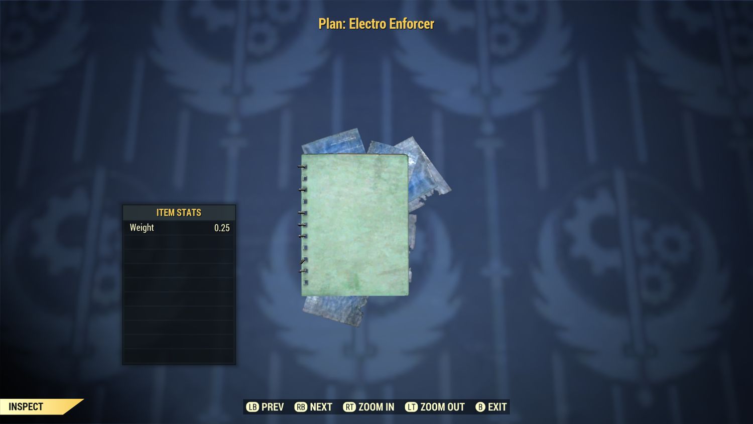Electro Enforcer Plan
