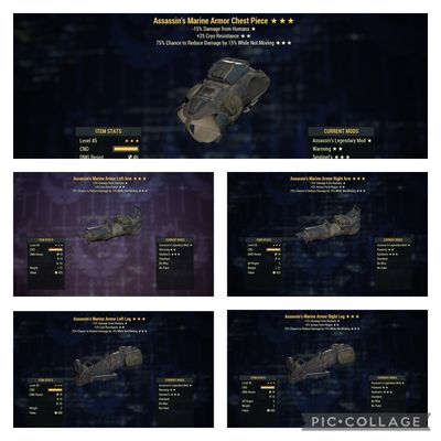 Assassins 3 Cryo 2AP Sentinel Marine Set