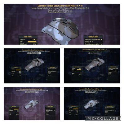 Overeaters HT WWR U Scout Set