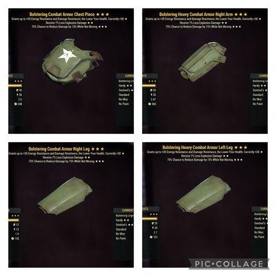 Bolstering Explosive Sentinel 4/5 Set