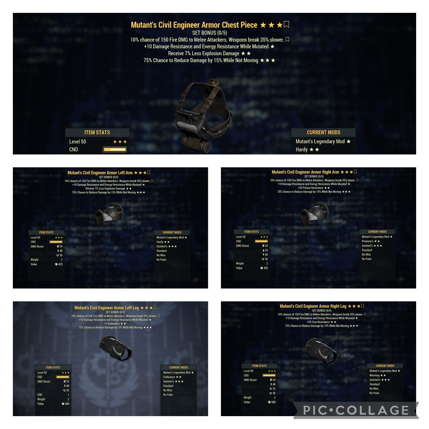 Mutant Sentinel Civil Engineer Set