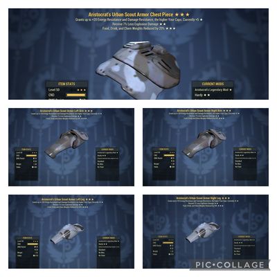 Aristocrat Explosive FDC Full U Scout Set