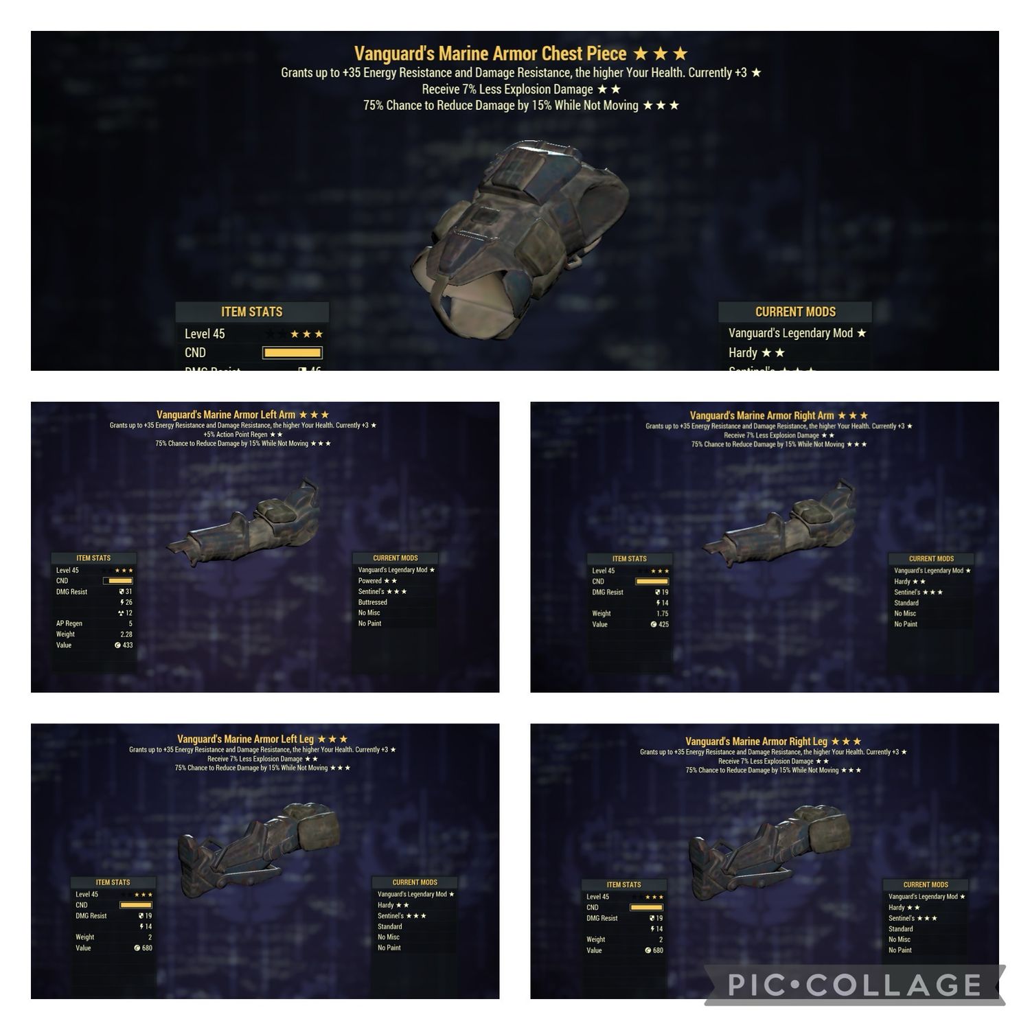 Vanguard 4Exp 1AP Sentinel Marine Set