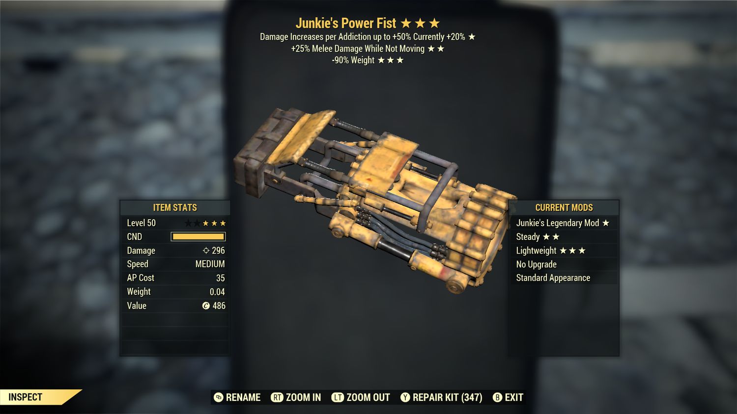 Junkie 25/90 Power Fist