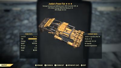 Junkie 25/90 Power Fist