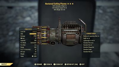 Nocturnal 25/90 Gatling Plasma