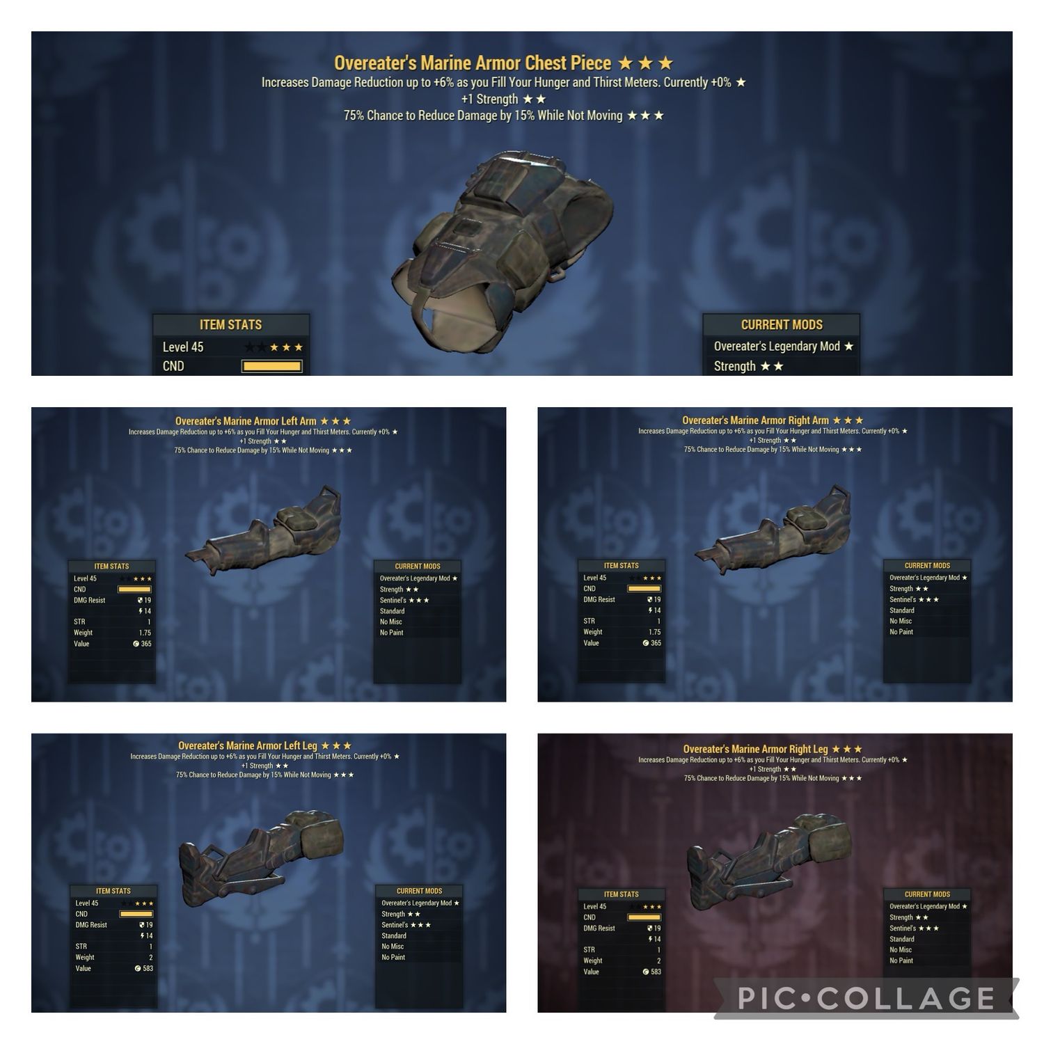 Overeaters 1S Sentinel Marine Set