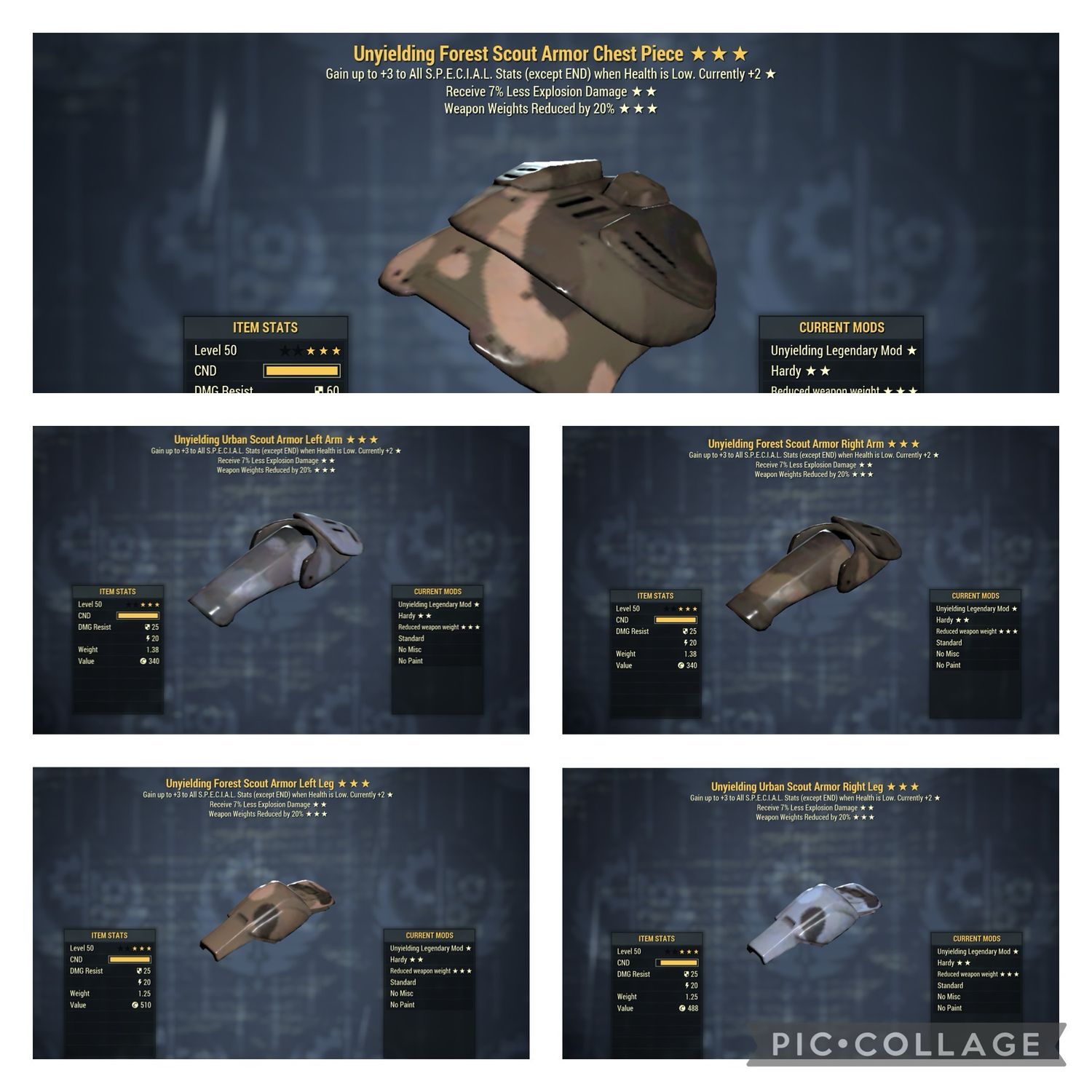 Unyielding Explosive WWR Scout Set