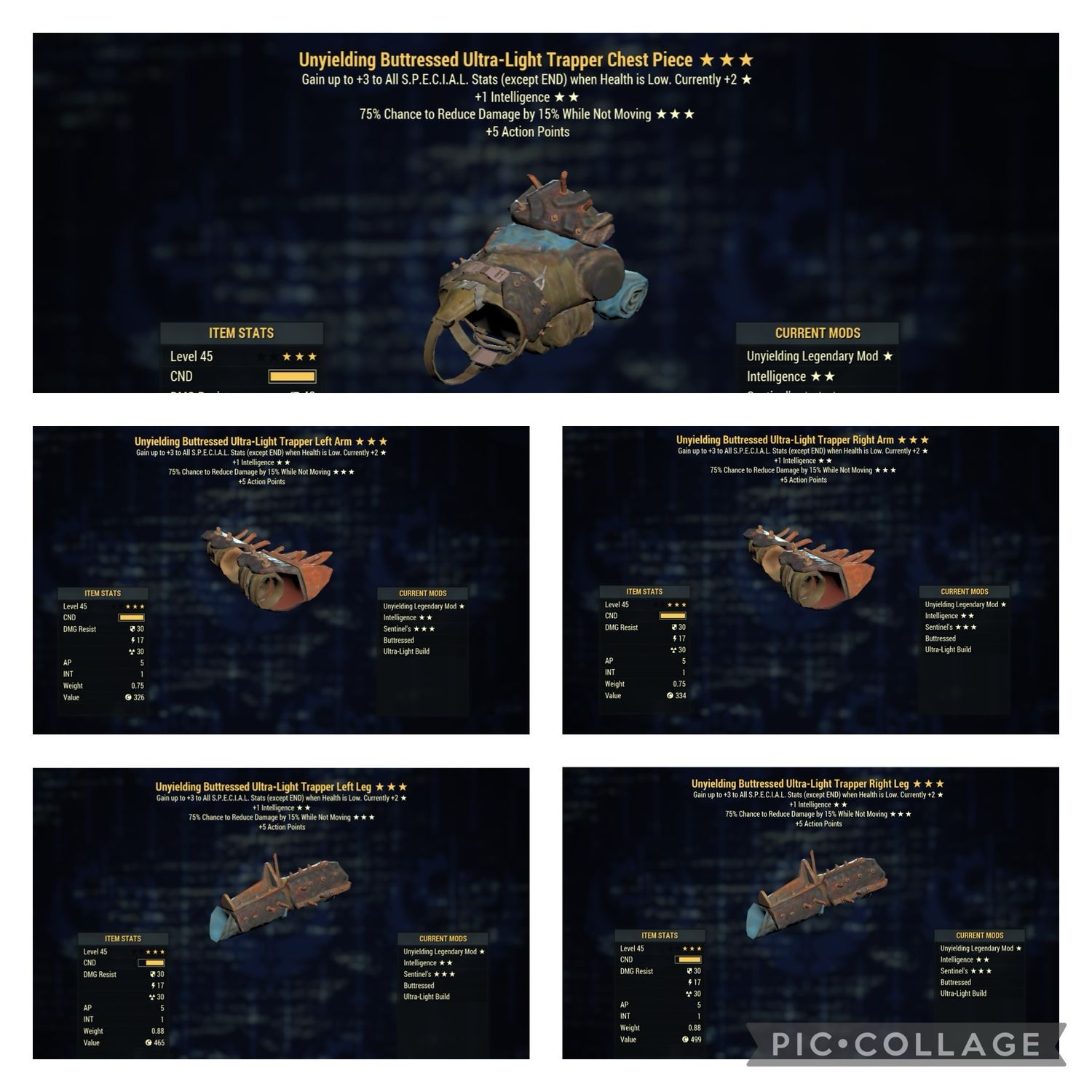 Unyielding Intel Sentinel Trapper Set