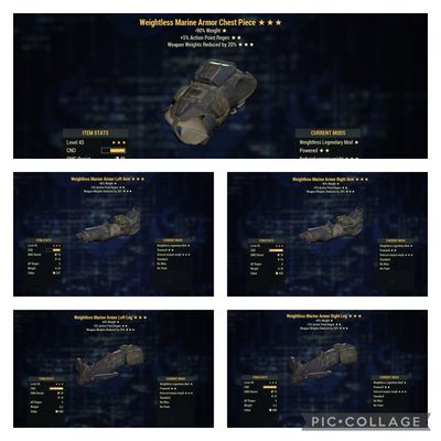 Weightless AP WWR Marine Set