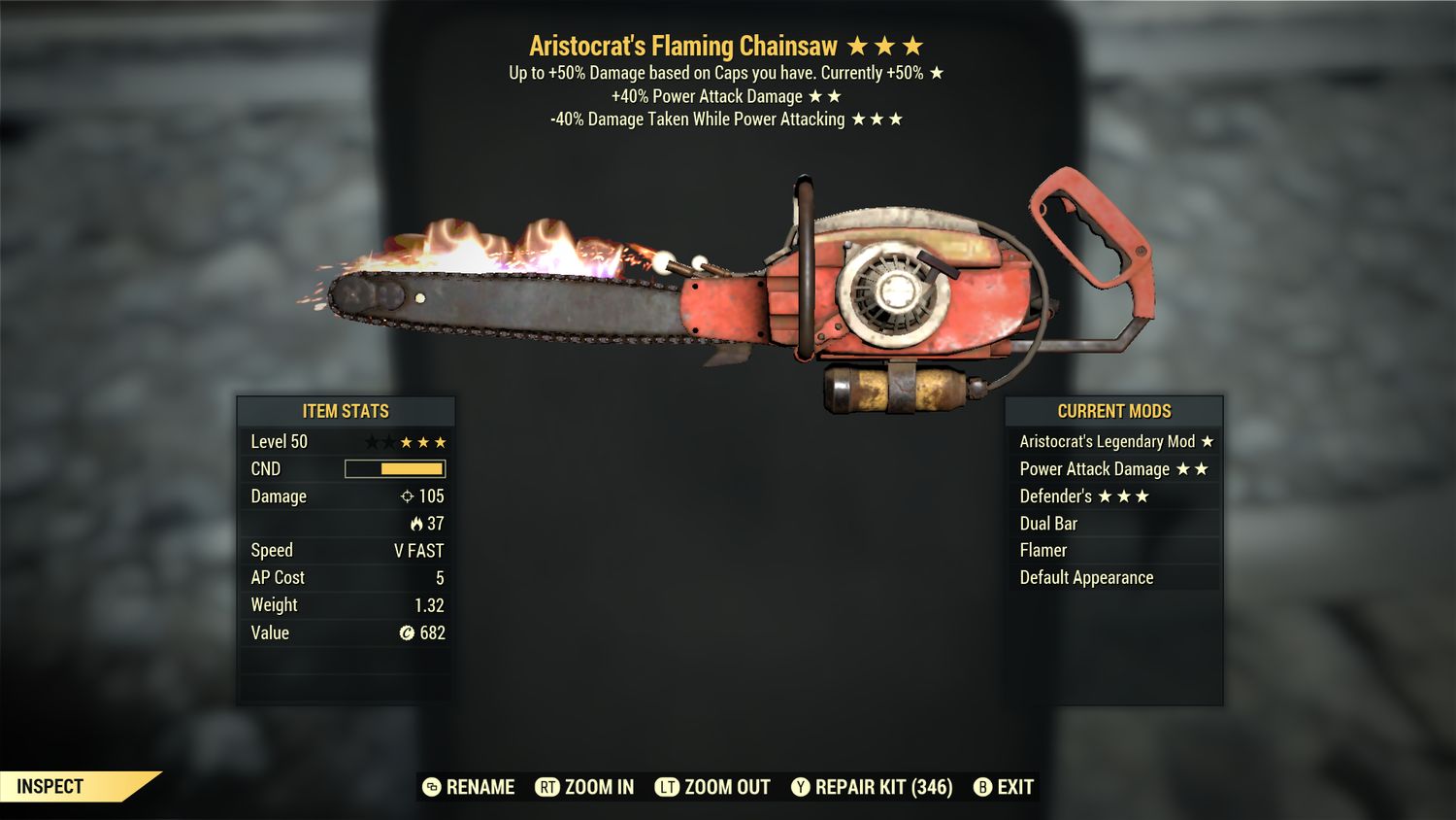 Aristocrat PA/PA Chainsaw