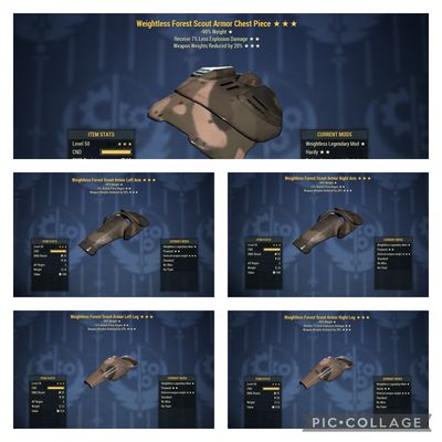 Weightless AP/Explo WWR Scout Set