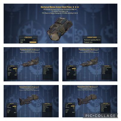 Nocturnal AP Cavalier Marine Armor Set