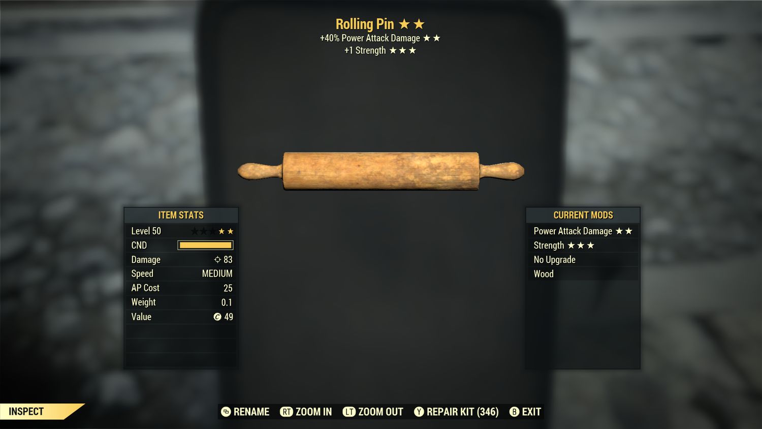 Legacy Perkless PA/1S Rolling Pin