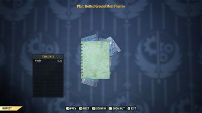 Rotted Ground Meat Plushie Plan