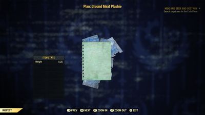 Ground Meat Plushie Plan