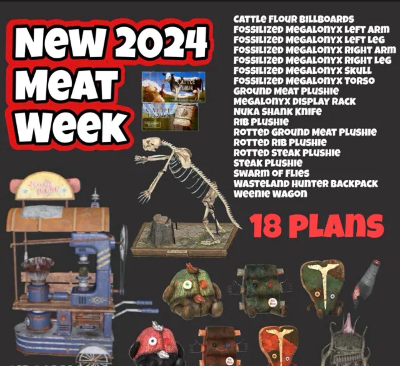 Meat Week 2024 New Plans Bundle (18 Plans Total)