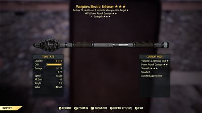 Vampire PA/1S Electro Enforcer