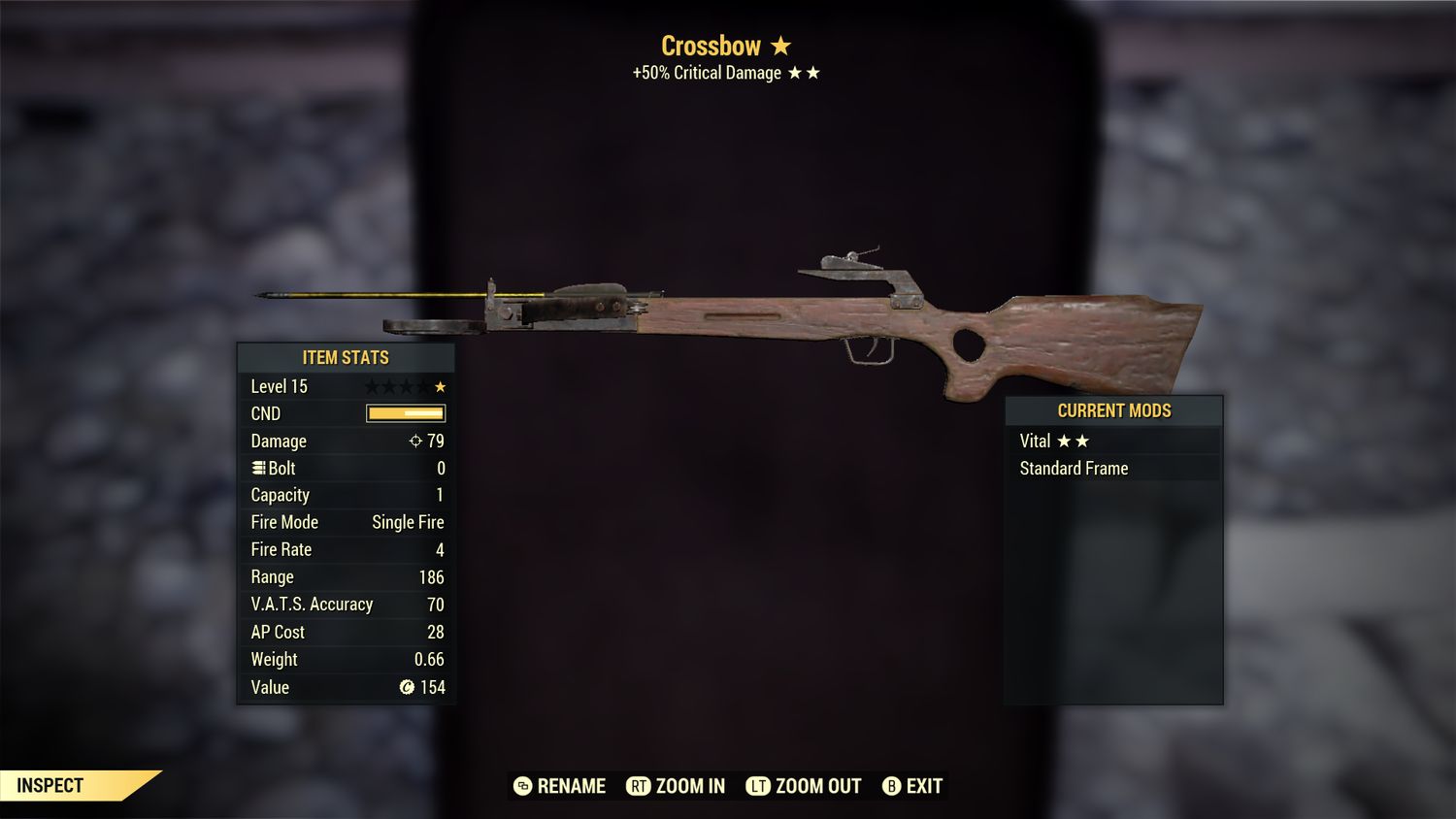 Legacy 50c Crossbow
