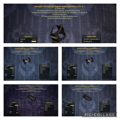 Overeaters Cryo Sentinel Civil Engineer Set