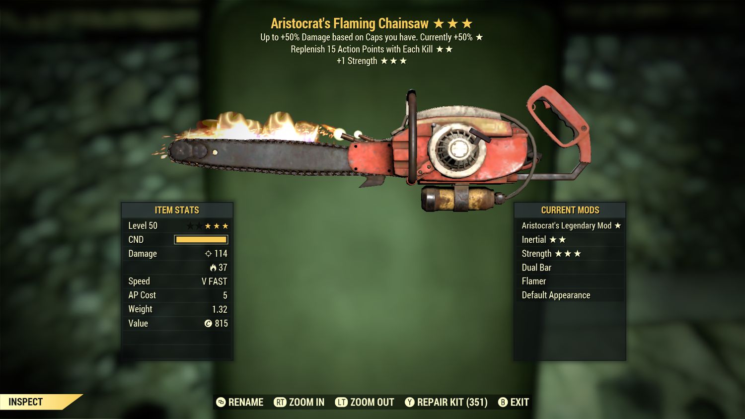 Aristocrat 1S/AP Chainsaw