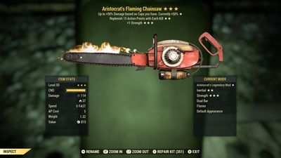 Aristocrat 1S/AP Chainsaw