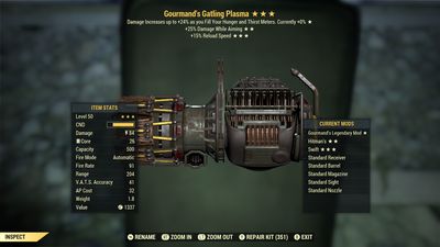 Gourmand 25A/15r Gatling Plasma