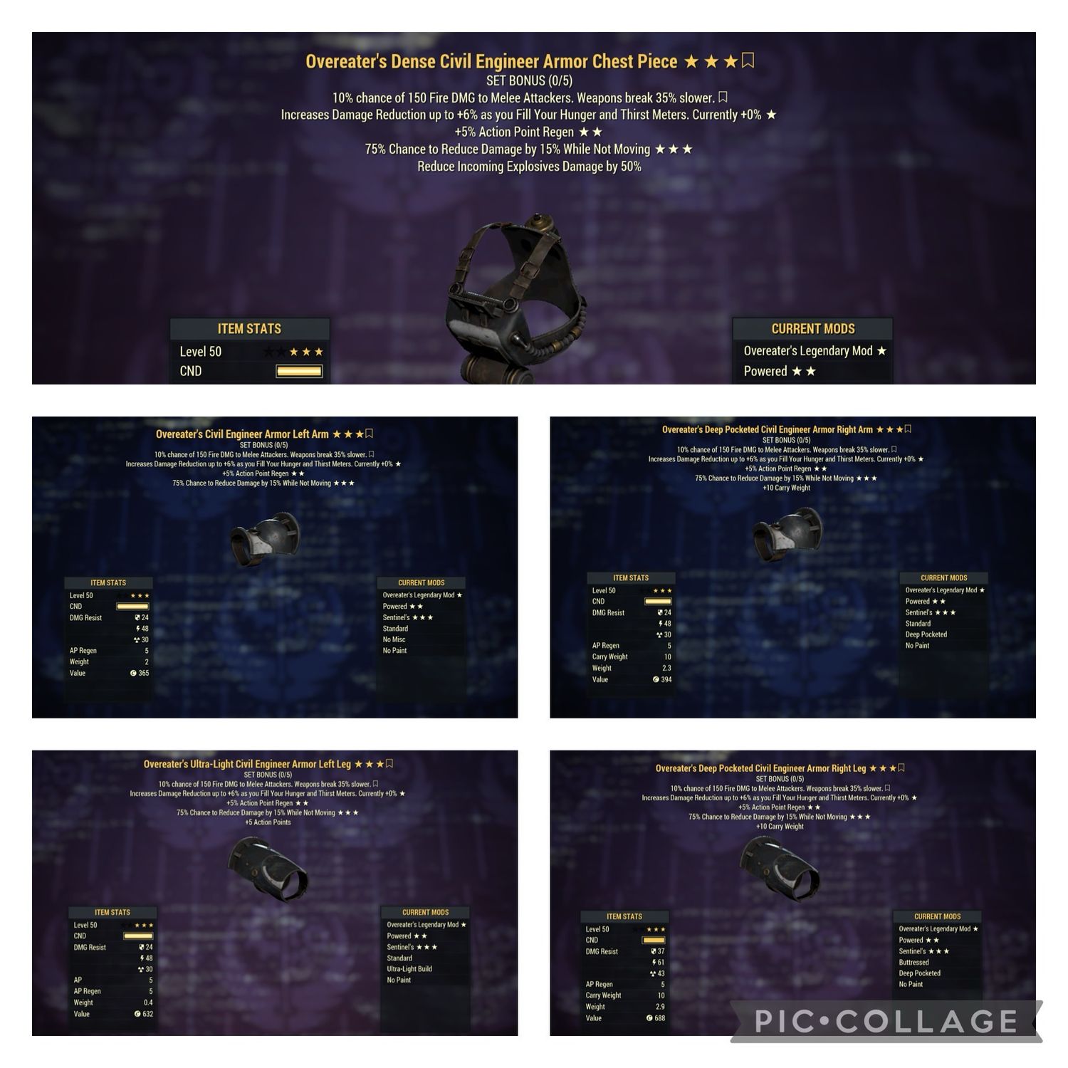 Overeaters AP Sentinel Civil Engineer Set
