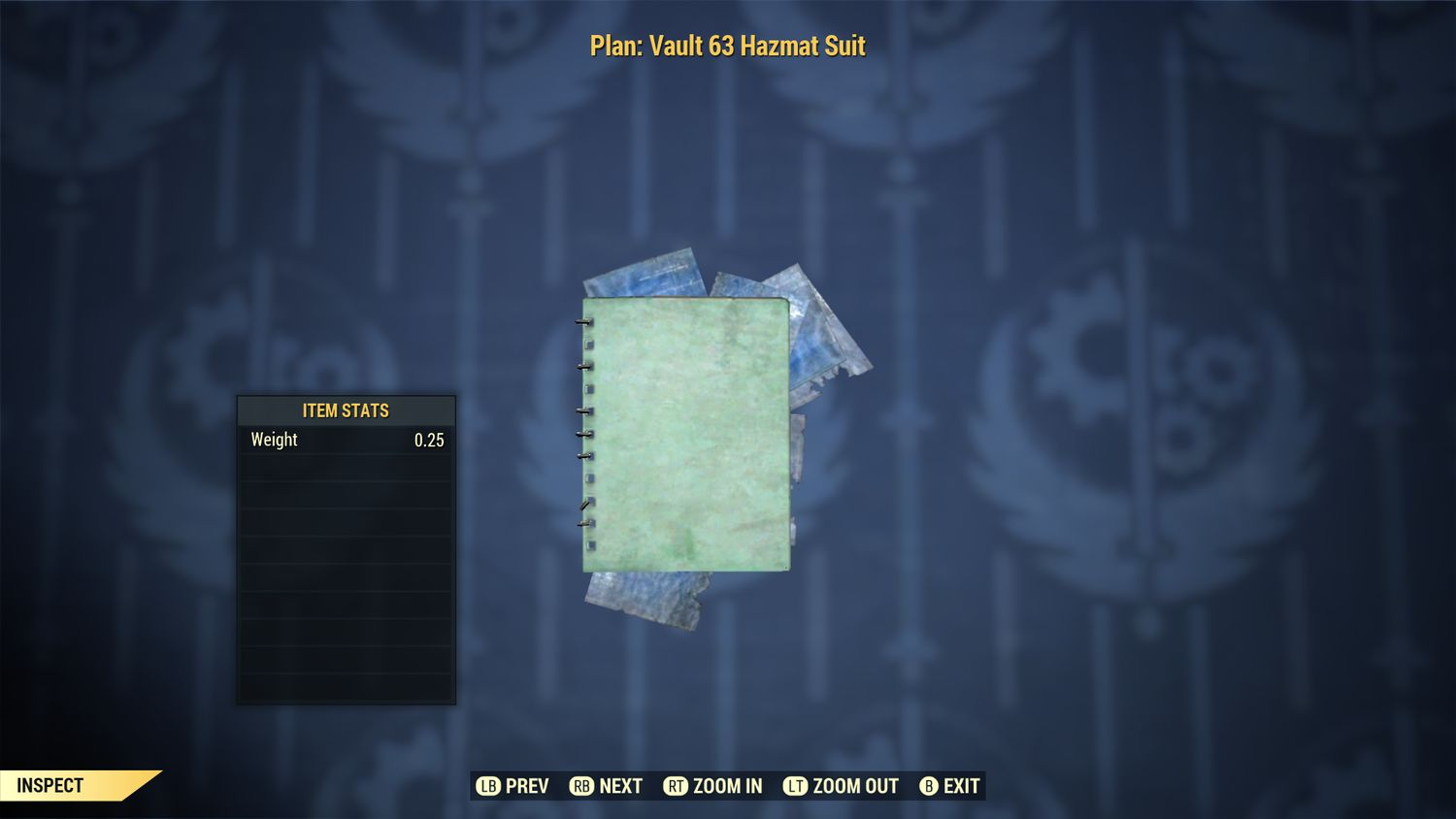 V63 Hazmat Suit