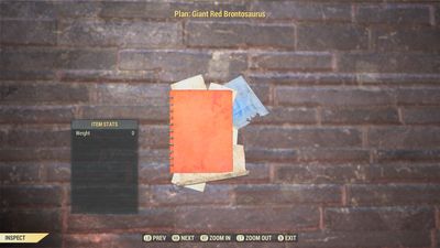 Giant Red Brontosaurus Plan