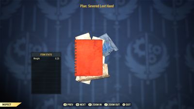 Severed Lost Hand