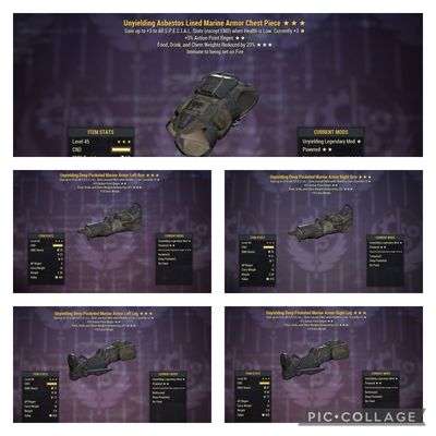 Unyielding AP FDC Marine Set