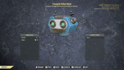 Robot Fasnacht Mask