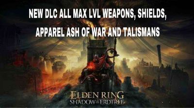 ALL NEW DLC Items (MAX LVL)