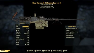 Ghoul Slayers 50/25 50-cal Machine Gun