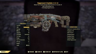 Suppressors 50L/15r Cryolator