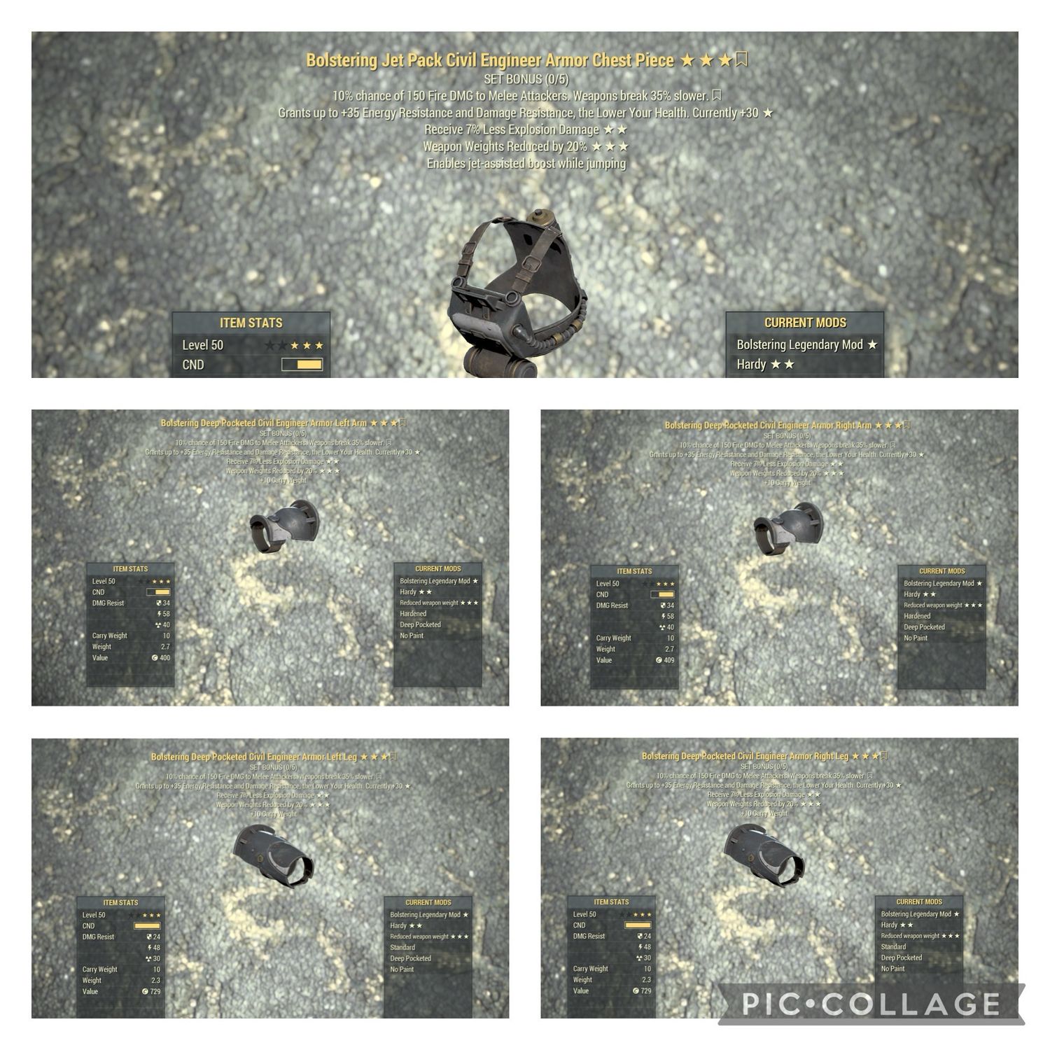 Bolstering Explosive WWR Civil Engineer Full Set