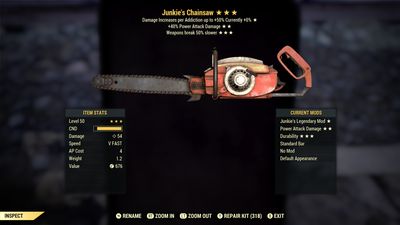 Junkie PA/Durability Chainsaw