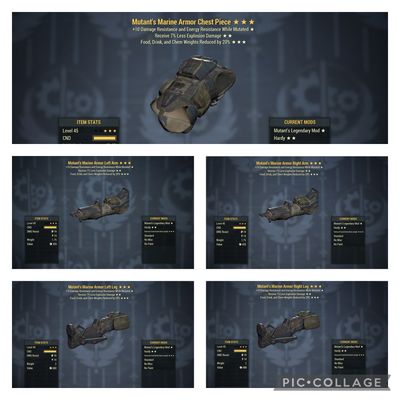Mutant Explosive FDC Marine Set
