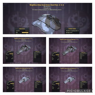Weightless 1S Sentinel Urban Scout Set