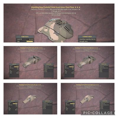 Unyielding 1S HTD Forest Scout Set