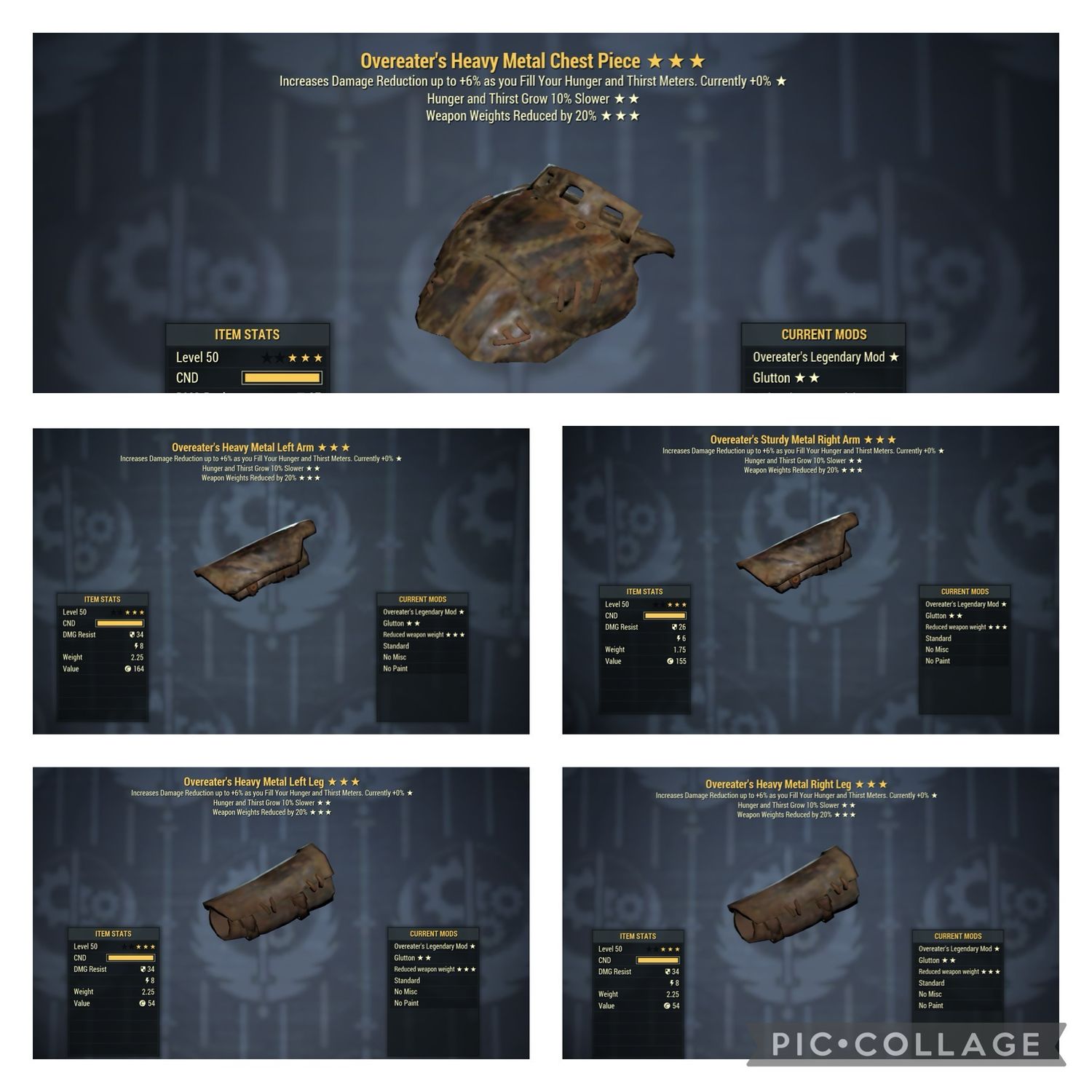 Overeaters Hunger WWR Metal Set