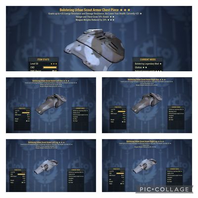 Bolstering WWR U Scout Set