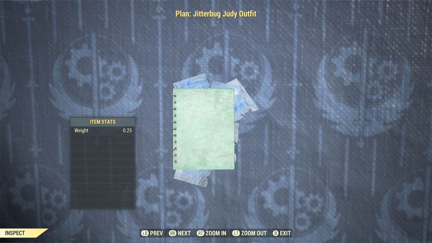 Jitterbug Judy Outfit Plan