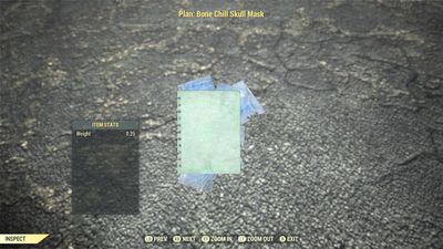 Bone Chill Skull Mask Plan