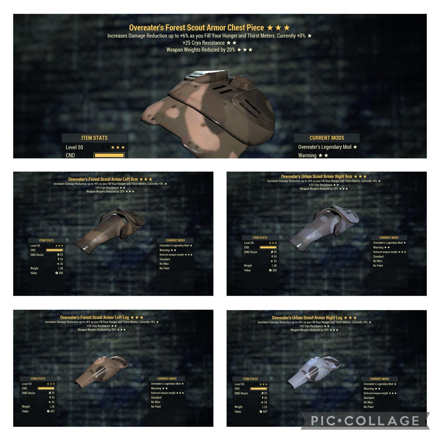 Overeaters Cryo WWR Scout Set